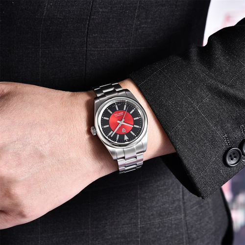 Годинник чоловічий Pagani Design PD-1764 Silver-Red-1
